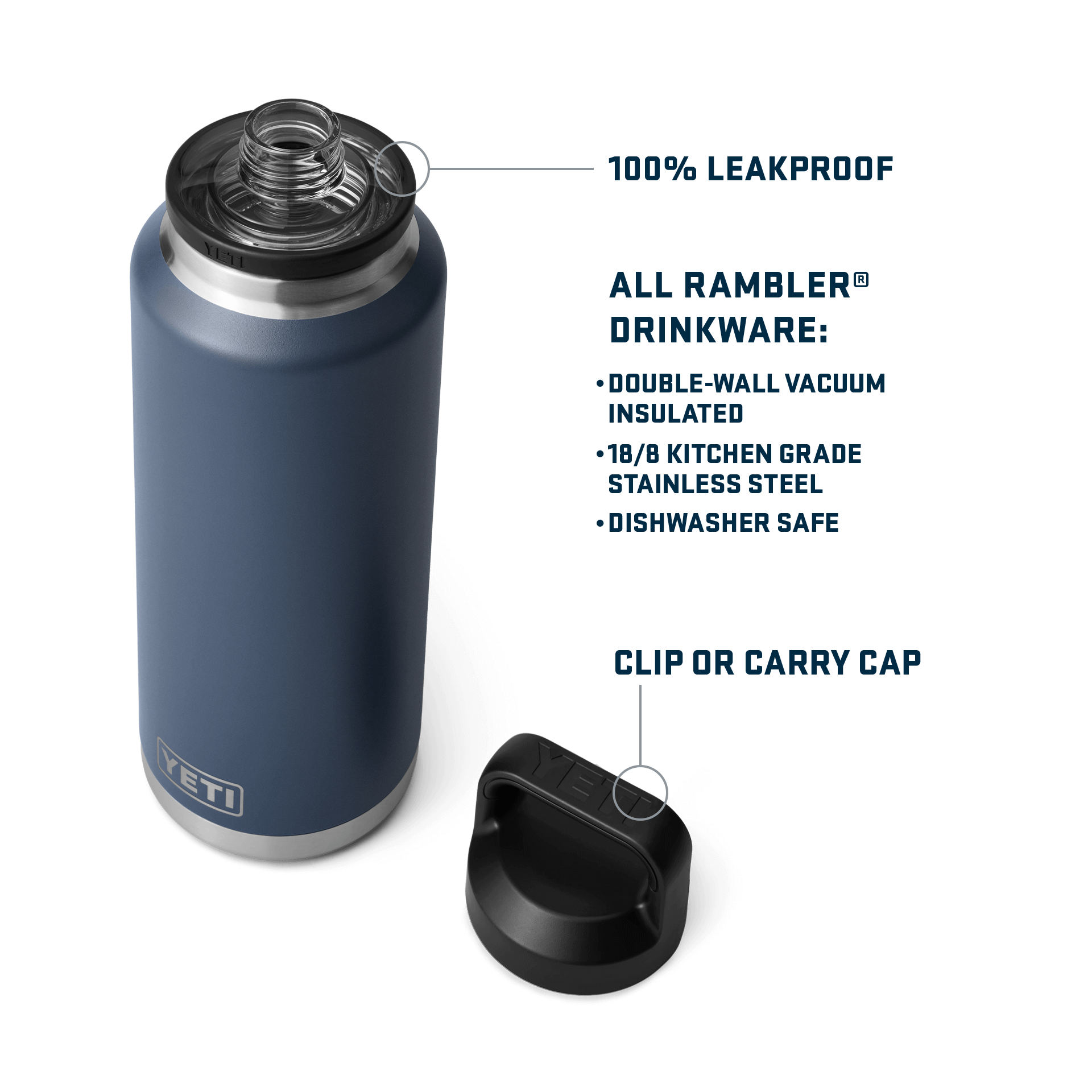 Rambler® 46 oz (1.4L) Bottle With Chug Cap