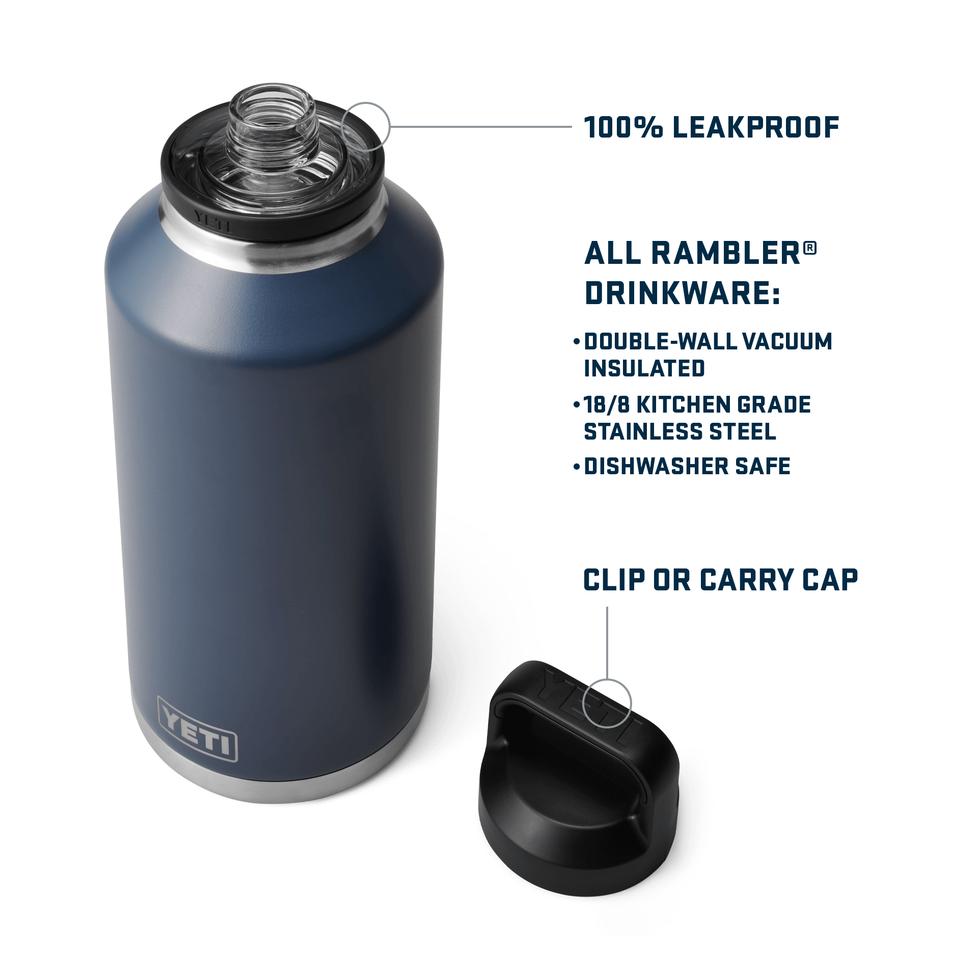 Rambler® 64 oz (1.9L) Bottle With Chug Cap